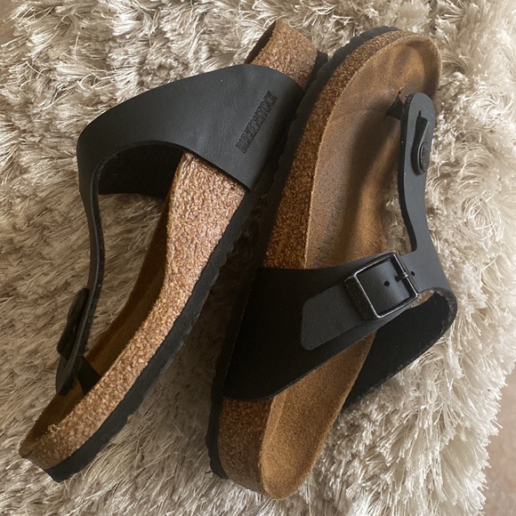 BIRKENSTOCK Gizeh Kids💕Size 33💕Black - Picture 7 of 12